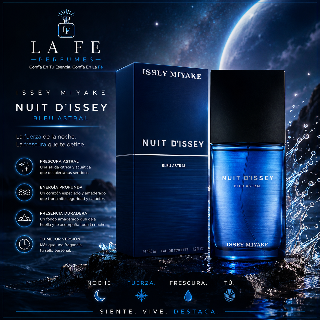 Issey Miyake Nuit D Issey Bleu Astral Men 125ml EDT