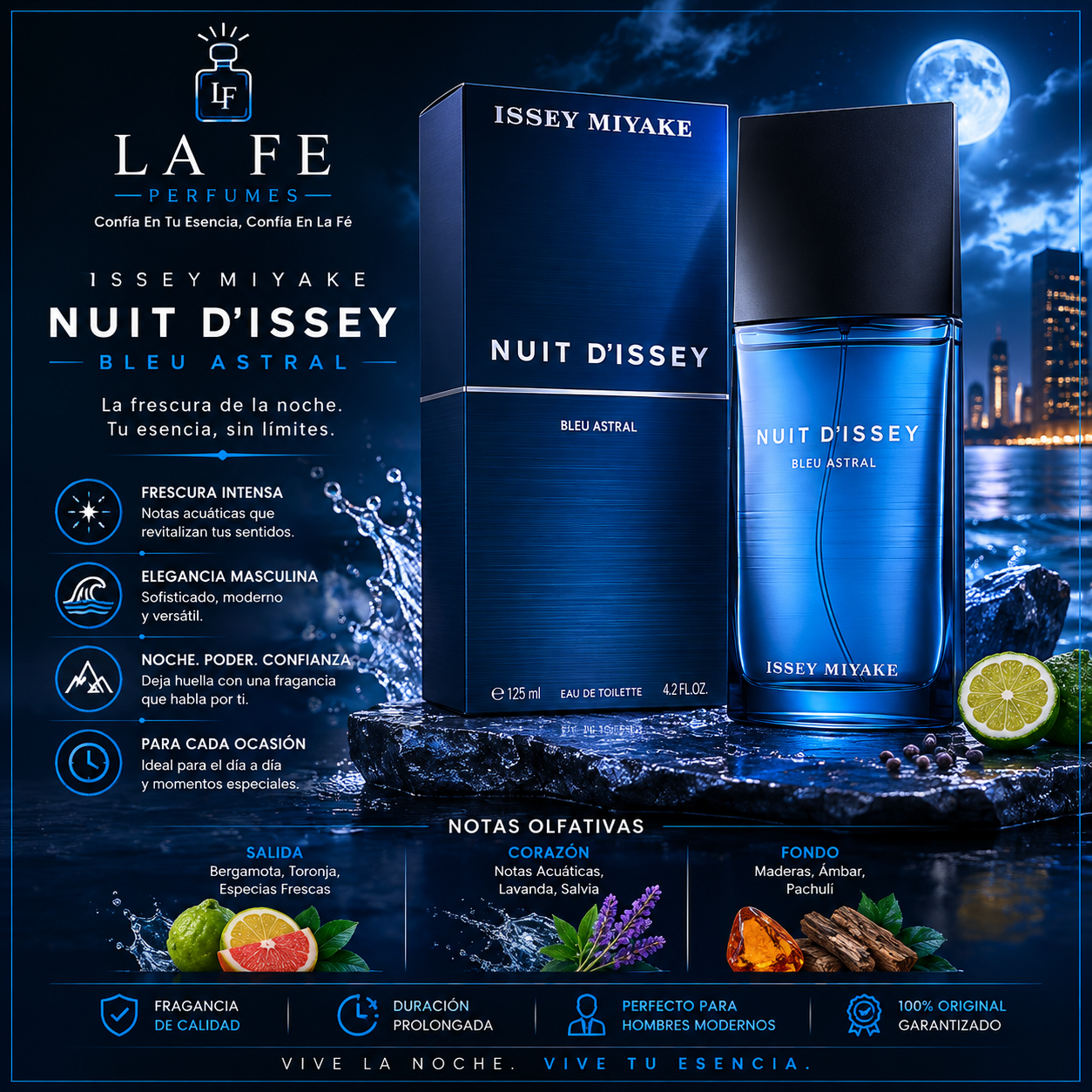 DUMMY - Issey Miyake Nuit D Issey Bleu Astral Men 125ml EDT