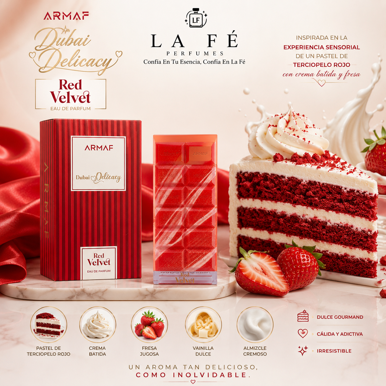 Armaf Delights Dubai Delicacy Red Velvet Women 70ml EDP