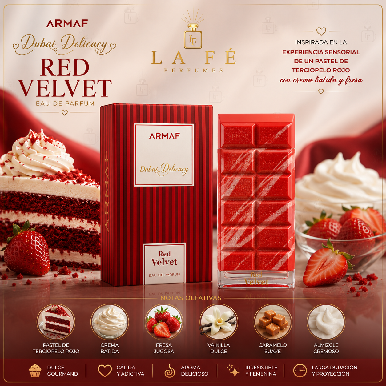 DUMMY - Armaf Delights Dubai Delicacy Red Velvet Women 70ml EDP